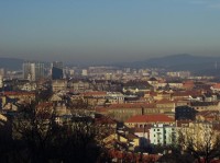 pohled na město