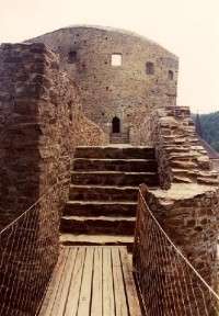 Velhartice: u hradního mostu