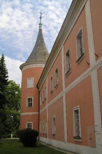 zámek Sokolov: severozápadní strana