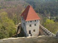 Kokořín - výhled z věže