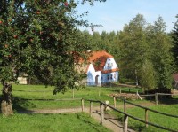 Modrá Lhota: Pohled od horní pazderny