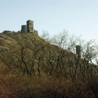 Hazmburk: pohled od Klapý