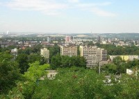 pohled na Ostravu