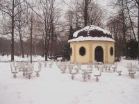 Pszczyna - čajovna v parku