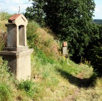 Kalvárie - Ostré - Křížová cesta