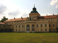 Zadní trakt: zadní trakt zámku