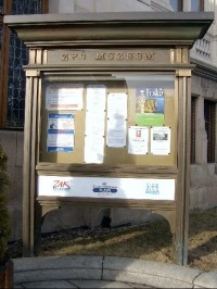 Infotabule u muzea