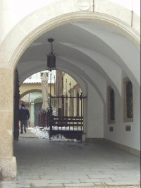 radniční průchod