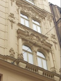 měšťanský dům - polodetail