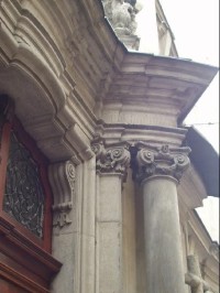 kostel minoritů - polodetail