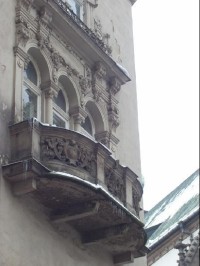 měšťanský dům - polodetail