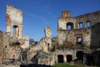 52. ČR  Jeskyně Blanických rytířů - Rudka, Burianova rozhledna, Kunštát - zámek, Boskovice - hrad