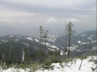 Pohled z hřebenu