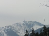 Pohled na Lysou z Veličky