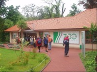 vchod do ZOO se zámkem Lešná