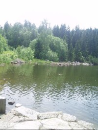 pohled na jezero