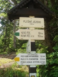 rozcestník - detail