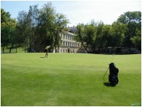 golfové hřiště u zámečku
