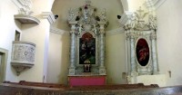 Hukvaldy - hrad - interiér kaple