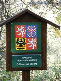 Odlezelské jezero u Žihle