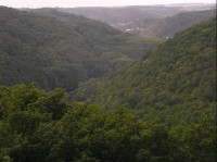 pohled od Obelisku k Vranovu