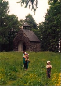 kaplička na vrcholu