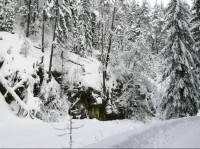 Kyjovské údolí: Kjovské údolí. Křinice 12.2.06