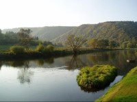 Okolí Křivoklátu - Berounka ve Zbečně