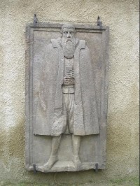 Budyně, náhrobní kámen