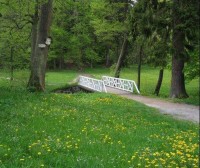 Terčino údolí, typické lávky v přírodním parku