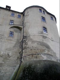 Hrad od západu