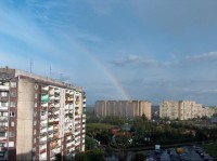 Tęcza po deszczu