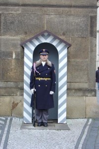 Pražský hrad: hradní stráž 