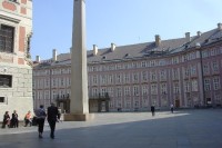 Pražský hrad: třetí hradní nádvoří 