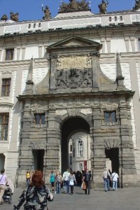 Pražský hrad: Matyášova brána 
