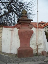 detail zámecké zdi