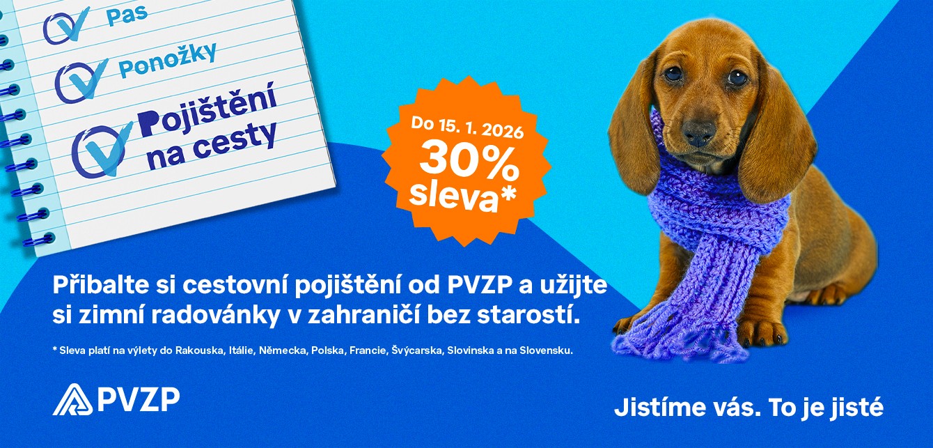 Pojistěte si zimní dovolenou s PVZP