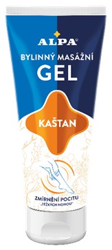 ALPA gel KAŠTAN – bylinný masážní 100 ml