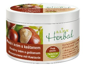 ALPA HERBAL masážní krém s kaštanem 250 ml
