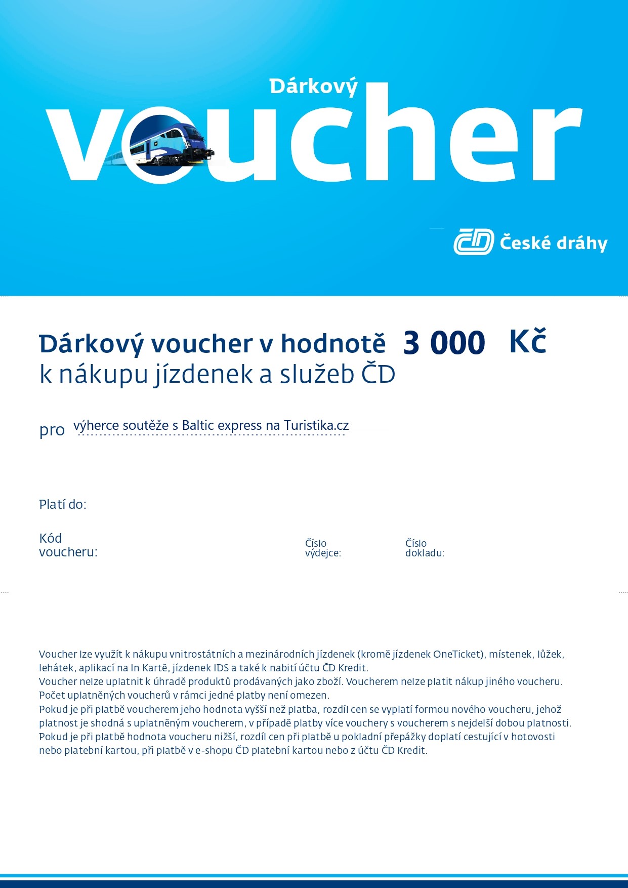 CD voucher náhled